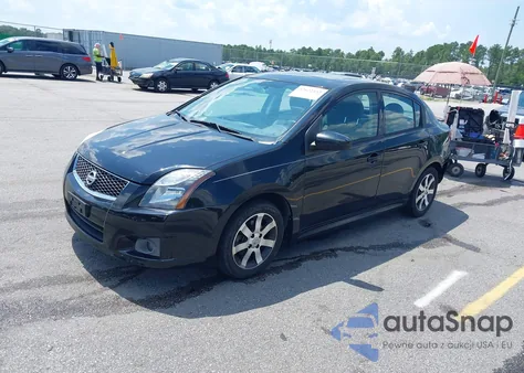 2012 Nissan Sentra 2.0 Sr from USA, damaged, VIN 3N1AB6AP0CL758542